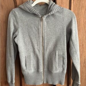 GAP Full zip grey hoodie
